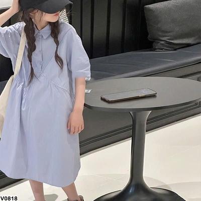V0818 ĐẦM POLO CHO BÉ GÁI