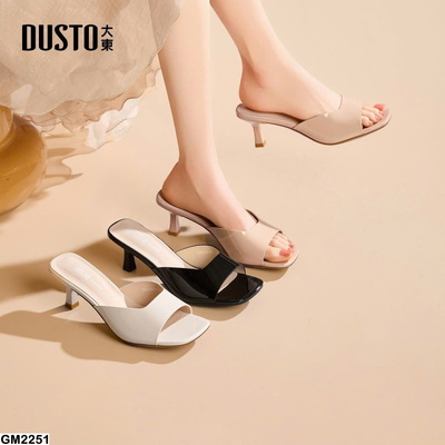 GM2251 GIÀY CAO GÓT QUAI NGANG DUSTO
