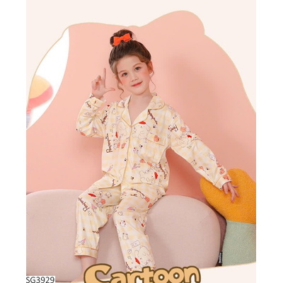 SG3929 BỘ PIJAMA HỌA TIẾT CHO BÉ
