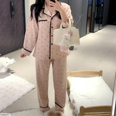 SM6057 BỘ NGỦ PIJAMA CHO NỮ