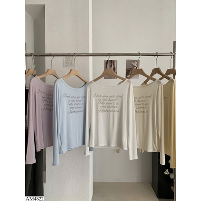 AM4822 ÁO CỔ THUYỀN CHO NỮ KEKEZOON