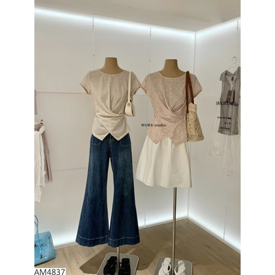 AM4837 ÁO VẠT CHÉO XOẮN EO W.G.W.E