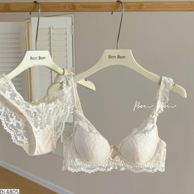 DL4805 SET BRA PHỐI REN CÓ GỌNG
