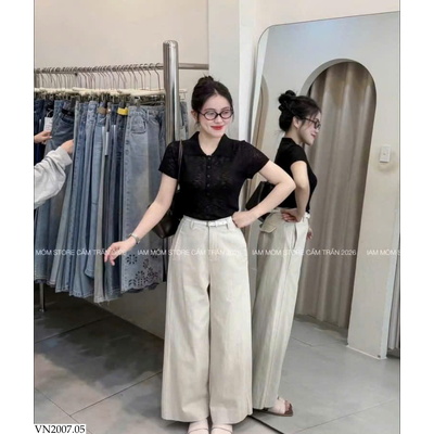VN2007.05 QUẦN KAKI MỀM CHO NỮ KÈM ĐAI