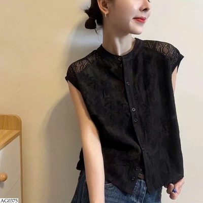 AG0375 ÁO NỮ PHỐI REN CHO NỮ