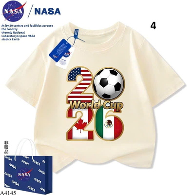 A4145 ÁO THUN WORLD CUP CHO BÉ NASA