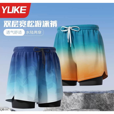 QB1071 QUẦN SHORT PHỐI MÀU NAM YUKE