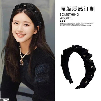 BD756 SET 3 BỜM KIỂU NHÚN ĐÍNH HẠT BLINGBLING