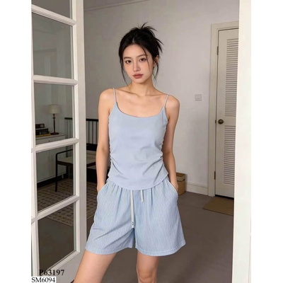 SM6094 BỘ NGỦ 2 DÂY MẶC NHÀ CHO NỮ