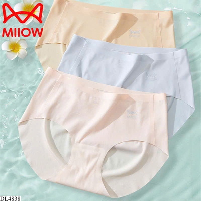 DL4838 SET 4 QUẦN LÓT NỮ MIIOW KHÁNG KHUẨN