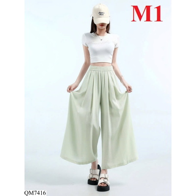 QM7416  QUẦN ỐNG RỘNG LƯNG CHUN