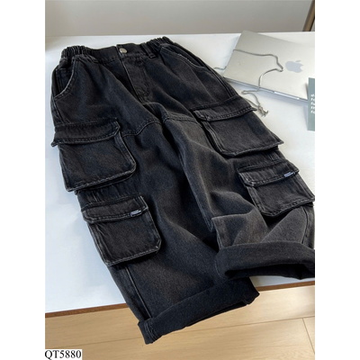 QT5880 QUẦN JEAN TÚI HỘP HIPHOP CHO BT