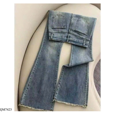 QM7423 QUẦN JEAN ỐNG LOE