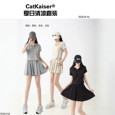 SM6118 SET BỘ HÈ ÁO MŨ KÈM QUẦN ĐÙI CATKAISER