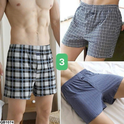 QB1074 SÉT 3 QUẦN ĐÙI NAM