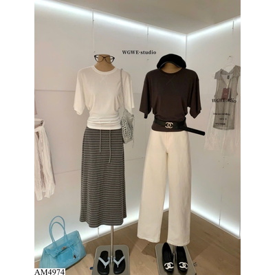 AM4974  ÁO THUN  BASIC W.G.W.E