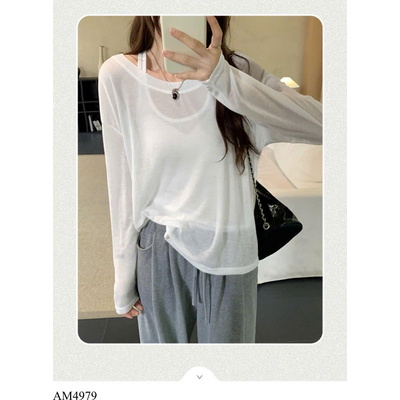 AM4979 SET ÁO 2 CHI TIẾT NỮ