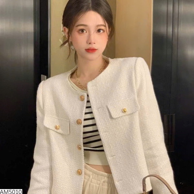 AM5010 ÁO KHOÁC DẠ TWEED CHO NỮ
