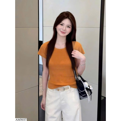 AM5037 ÁO THUN CỔ TRÒN CHO NỮ
