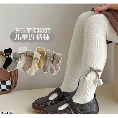 TC2373   QUẦN TẤT ĐÍNH NƠ BÉ GÁI