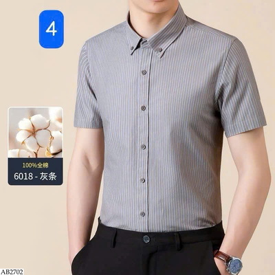 AB2702 ÁO SƠ MI KẺ CHO NAM