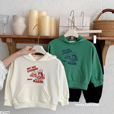 AT2194 ÁO HODDIE HỌA TIẾT DỄ THƯƠNG