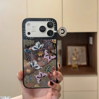 DT1773 ỐP LƯNG IPHONE HỌA TIẾT BƯỚM NỔI CAO CẤP