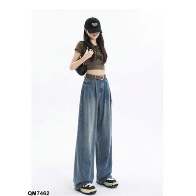 QM7462  QUẦN JEAN ÔNG ĐỨNG NỮ