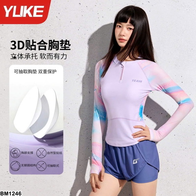 BM1246  BỘ BƠI DÀI TAY YLIKE NỮ