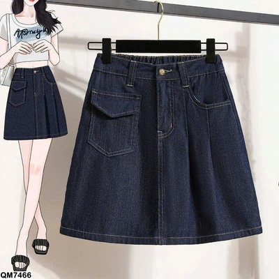 QM7466 VÁY DENIM CHO NỮ