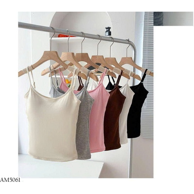 AM5061 ÁO 2 DÂY KÈM ĐỆM NÂNG NGỰC