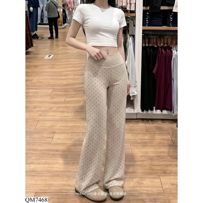 QM7468 QUẦN CHẤM BI CẠP CAO NỮ
