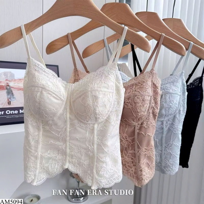 AM5094 ÁO 2 DÂY HỞ LƯNG REN CHO NỮ