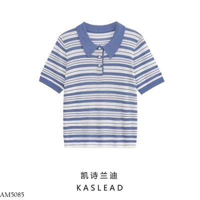 AM5085 ÁO  POLO LEN MỎNG TAY CỘC – KASLEAD