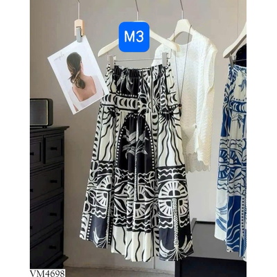 VM4698 CHÂN VÁY HỌA TIẾT CHO NỮ ANNA