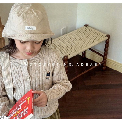 A4171 ÁO LEN THỪNG LOGO GẤU ADBABY