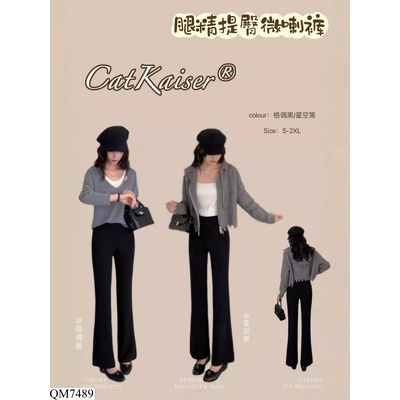 QM7489 QUẦN ỐNG LOE CATKAISER