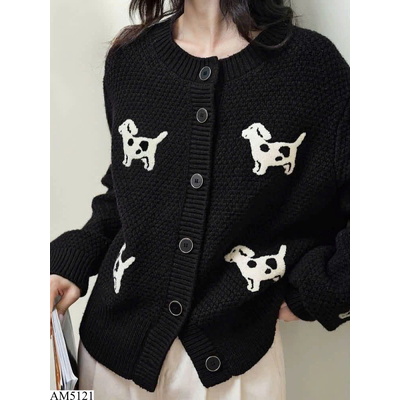 AM5121 ÁO CARDIGAN CÚN BÔNG
