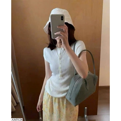 AM5128 ÁO THUN NGẮN TAY DỆT KIM MosesQueen