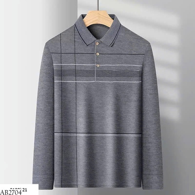 AB2704 ÁO POLO DÀI TAY TRUNG NIÊN