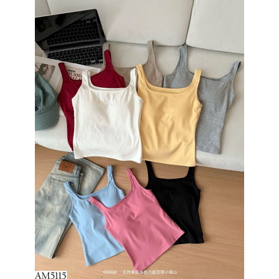 AM5115 ÁO SÁT NÁCH CỔ VUÔNG CHO NỮ