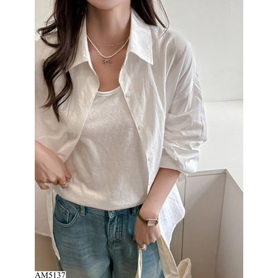 AM5137 ÁO SƠ MI CHỐNG NẮNG OVERSIZE UPF50+