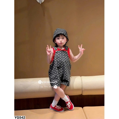 YG542 YẾM CHẤM BI CHO BÉ GÁI