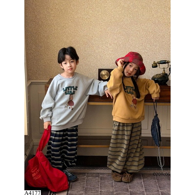 A4177 ÁO NỈ HÌNH DỄ THƯƠNG XIAOMENG