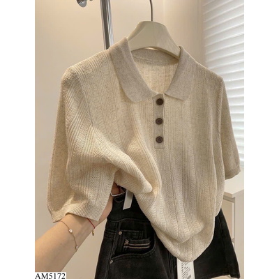 AM5172 ÁO DỆT KIM CỔ POLO