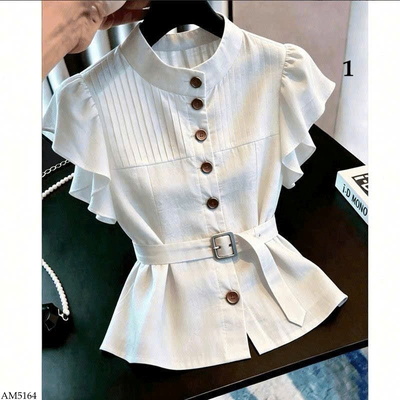 AM5164 ÁO CỔ TÀU TAY BÈO CHO NỮ