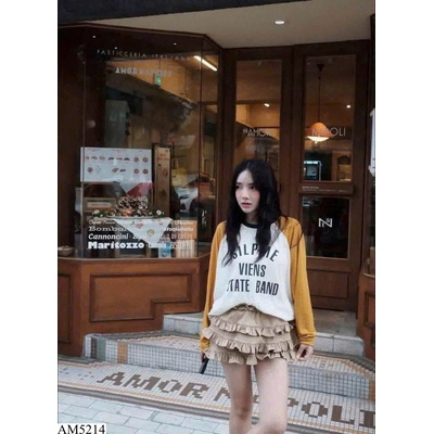 AM5214 ÁO THUN DÀI TAY PHỐI MÀU PHONG CÁCH