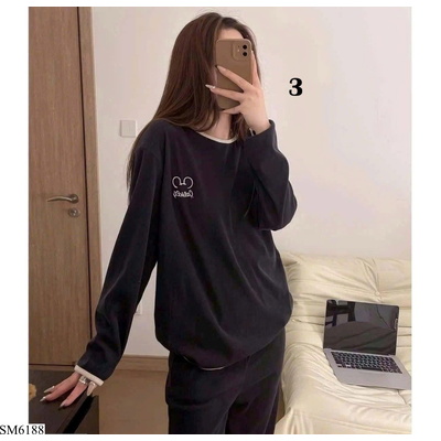 SM6188 SET NGỦ DÀI TAY CHO NỮ