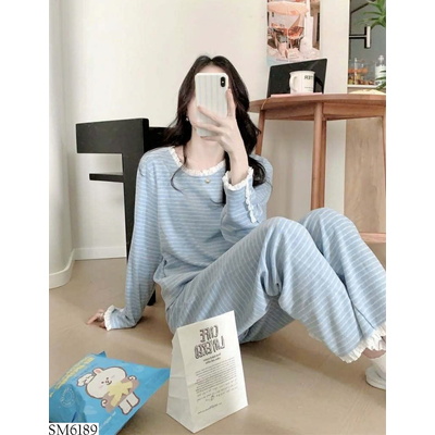 SM6189 BỘ NGỦ KẺ SỌC