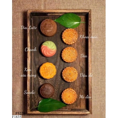 F1835 SET BÁNH TRUNG THU CẶP LỒNG 8 VỊ